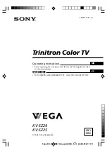 Предварительный просмотр 62 страницы Sony TRINITRON KV-SZ25M61 Service Manual