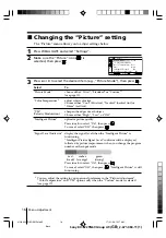 Предварительный просмотр 104 страницы Sony TRINITRON KV-SZ25M61 Service Manual