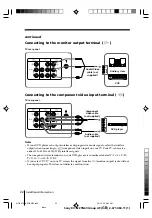 Предварительный просмотр 110 страницы Sony TRINITRON KV-SZ25M61 Service Manual