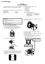 Предварительный просмотр 9 страницы Sony TRINITRON KV-SZ29M80 Service Manual