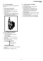 Предварительный просмотр 12 страницы Sony TRINITRON KV-SZ29M80 Service Manual