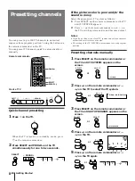 Предварительный просмотр 8 страницы Sony Trinitron KV-T21TF2 Operating Instructions Manual