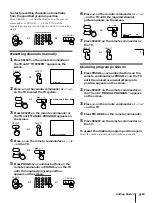 Предварительный просмотр 9 страницы Sony Trinitron KV-T21TF2 Operating Instructions Manual