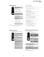 Предварительный просмотр 9 страницы Sony Trinitron KV-TG21M90 Service Manual