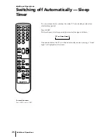 Предварительный просмотр 26 страницы Sony Trinitron KV-V1430K Operating Instructions Manual