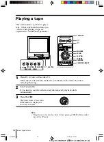 Предварительный просмотр 16 страницы Sony TRINITRON KV-VF14M77 Operating Instructions Manual