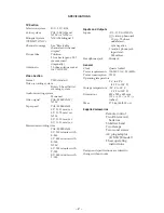 Preview for 2 page of Sony TRINITRON KV-VF21M70 Service Manual