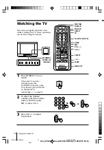 Предварительный просмотр 10 страницы Sony Trinitron KV-XA21 Operating Instructions Manual