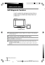 Предварительный просмотр 18 страницы Sony Trinitron KV-XA21 Operating Instructions Manual