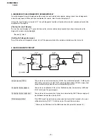 Предварительный просмотр 6 страницы Sony Trinitron KV-XA21M85 Service Manual