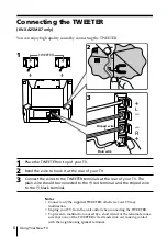 Предварительный просмотр 6 страницы Sony Trinitron KV-XA25 Operating Instructions Manual