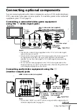 Предварительный просмотр 7 страницы Sony Trinitron KV-XA25 Operating Instructions Manual