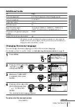 Предварительный просмотр 11 страницы Sony Trinitron KV-XA25 Operating Instructions Manual