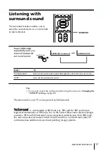 Предварительный просмотр 17 страницы Sony Trinitron KV-XA25 Operating Instructions Manual