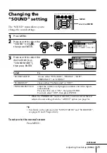 Предварительный просмотр 25 страницы Sony Trinitron KV-XA25 Operating Instructions Manual