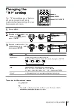 Предварительный просмотр 27 страницы Sony Trinitron KV-XA25 Operating Instructions Manual