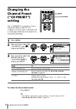 Предварительный просмотр 30 страницы Sony Trinitron KV-XA25 Operating Instructions Manual