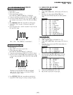 Предварительный просмотр 55 страницы Sony TRINITRON KV-XA25M60 Service Manual