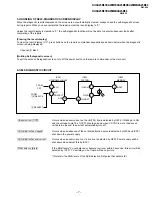 Предварительный просмотр 7 страницы Sony TRINITRON KV-XA25M90 Service Manual