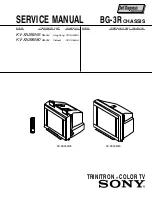 Preview for 2 page of Sony TRINITRON KV-XA25M93 Service Manual