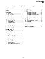 Preview for 4 page of Sony TRINITRON KV-XA25M93 Service Manual