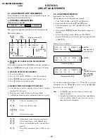 Preview for 35 page of Sony TRINITRON KV-XA25M93 Service Manual