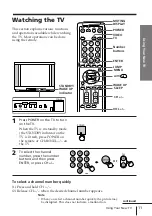 Preview for 11 page of Sony Trinitron KV-XA29 Operating Instructions Manual