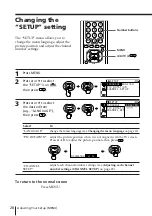 Preview for 28 page of Sony Trinitron KV-XA29 Operating Instructions Manual