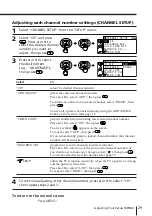 Preview for 29 page of Sony Trinitron KV-XA29 Operating Instructions Manual