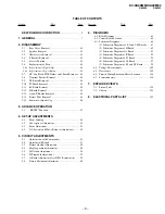 Preview for 3 page of Sony Trinitron KV-XA29M60 Service Manual