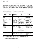 Preview for 4 page of Sony Trinitron KV-XA29M60 Service Manual