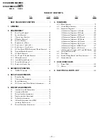 Предварительный просмотр 4 страницы Sony Trinitron KV-XA34M66 Service Manual