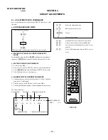 Preview for 30 page of Sony TRINITRON KV-XF21M83 Service Manual