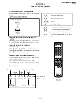 Предварительный просмотр 31 страницы Sony Trinitron KV-XF25M80 Service Manual