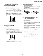 Предварительный просмотр 37 страницы Sony Trinitron KV-XF25M80 Service Manual