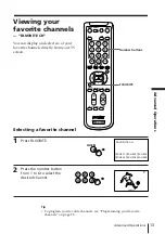 Preview for 13 page of Sony Trinitron KV-XF29 Operating Instructions Manual