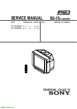 Sony Trinitron KV-XF29M67 Service Manual предпросмотр