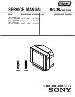 Sony Trinitron KV-XF29M80 Service Manual preview