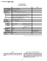 Preview for 2 page of Sony Trinitron KV-XF29M80 Service Manual