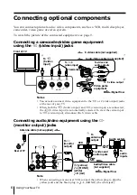 Предварительный просмотр 6 страницы Sony TRINITRON KV-XF29M8J Operating Instructions Manual