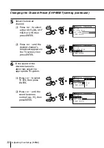 Предварительный просмотр 22 страницы Sony TRINITRON KV-XF29M8J Operating Instructions Manual