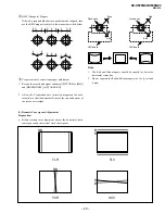 Предварительный просмотр 29 страницы Sony TRINITRON KV-XF29N90 Service Manual