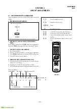 Предварительный просмотр 37 страницы Sony Trinitron KV-XF34M97 Service Manual