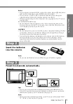 Предварительный просмотр 5 страницы Sony Trinitron KV-XG25 Operating Instructions Manual