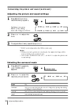 Предварительный просмотр 16 страницы Sony Trinitron KV-XG25 Operating Instructions Manual