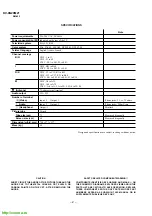 Предварительный просмотр 2 страницы Sony Trinitron KV-XG29M21 Service Manual