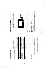 Предварительный просмотр 17 страницы Sony Trinitron KV-XG29M21 Service Manual