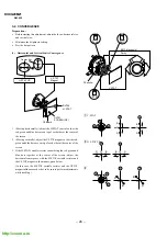 Предварительный просмотр 26 страницы Sony Trinitron KV-XG29M21 Service Manual