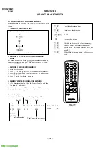 Предварительный просмотр 30 страницы Sony Trinitron KV-XG29M21 Service Manual