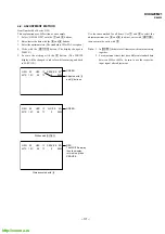 Предварительный просмотр 31 страницы Sony Trinitron KV-XG29M21 Service Manual